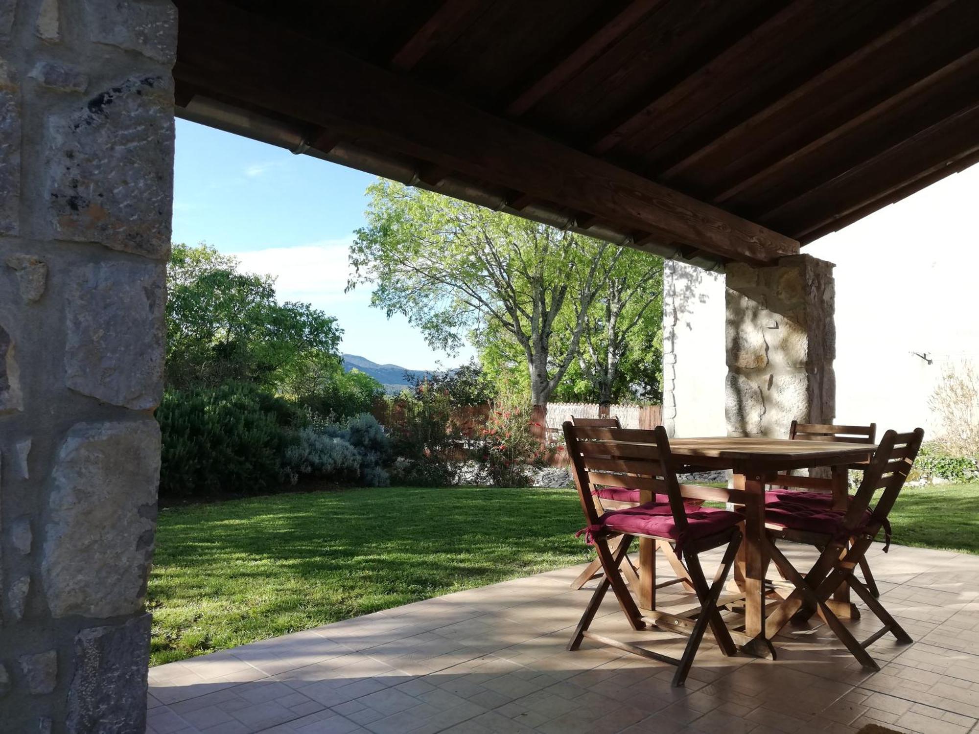 Gites Domaine De La Barnerie Saint Alban Auriolles Ruang foto